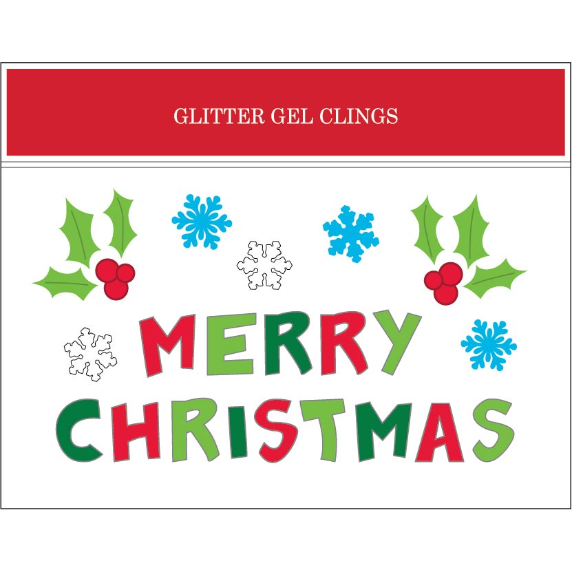 Window Gel Clings with Flat 1.99 Shipping to the U.S.