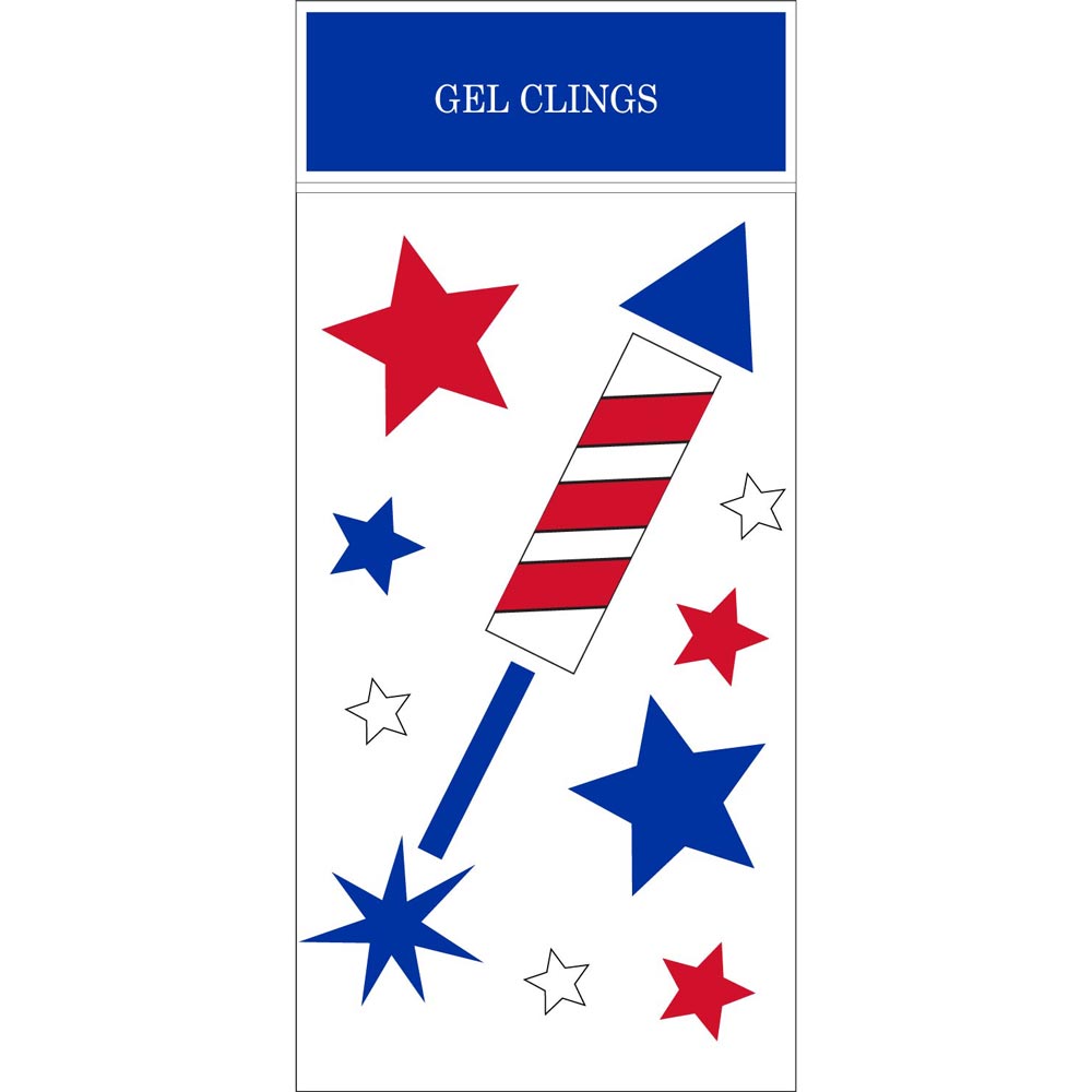 Window Gel Clings with Flat 1.99 Shipping to the U.S.